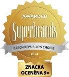 Awarded Superbrands Czech Republic 2024